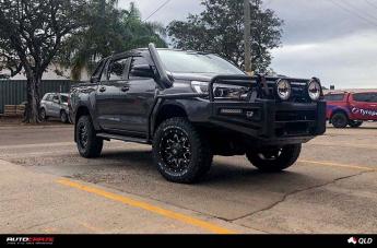 TOYOTA HILUX N80 4WD LETHAL GLOSS BLACK MILLED ACCENTS
